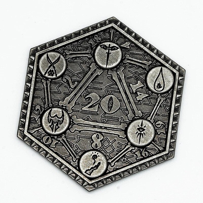 D20 Coin